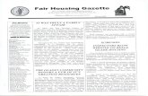 Fair Housing Gazette