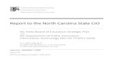 Report to the North Carolina State CIO