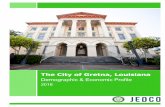 The City of Gretna, Louisiana Demographic & Economic Profile