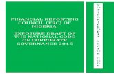 FINANCIAL REPORTING COUNCIL (FRC) OF NIGERIA ...