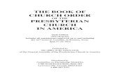 the book of church order presbyterian church in america
