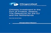 Chinese Investment in the Port of Piraeus, Greece: The Relevance ...