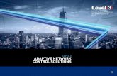 Adaptive Network Control Solutions