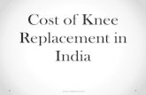 Cost of Knee Replacement in India