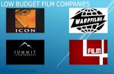 Low budget film companies