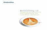 Retail Lending 3.0 Boosting productivity and improving the customer ...