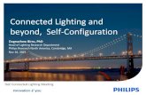 Connected Lighting and beyond, Self-Configuration