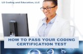 How to Pass your Coding Certification Test – PowerPoint Presentation