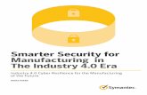 Smarter Security for Manufacturing in the Industry 4.0 Era