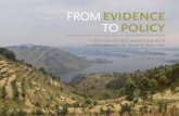 from evidence topolicy