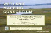Minnesota's "Restorable Wetland Prioritization Tool"