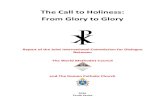 The Call to Holiness: From Glory to Glory (2016)