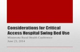 1E - Considerations for Critical Access Hospital Swing Bed Use