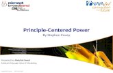 Principle centered power final