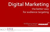 Digital Marketing – the better way for audience targeting