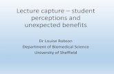 Lecture capture – student perceptions and unexpected benefits