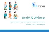 CGF Health & Wellness Measurement & Reporting Year 3