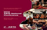2016 ASTA National Conference