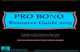Pro Bono Resource Guide