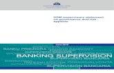 SSM supervisory statement on governance and risk appetite, June ...