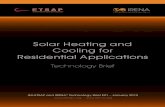 Solar Heating and Cooling for Residential Applications