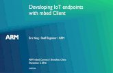 Developing IoT endpoints with mbed Client