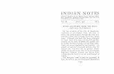 INDIAN NOTES