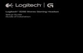 Logitech® G230 Stereo Gaming Headset Setup Guide Guide d ...