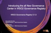 Introducing the all New Governance Center in WSO2 Governance Registry
