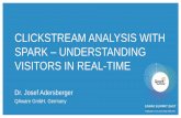 Clickstream Analysis with Spark - Understanding Visitors in Real Time