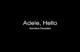 Hello Adele Analysis