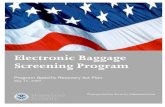 Electronic Baggage Screening Program (TSA)
