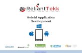 Hybrid Application Development - Reliant Tekk
