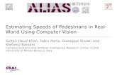 Analysing pedestrian dynamics with computer vision techniques - examples