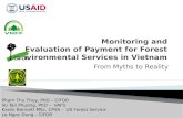 Monitoring and Evaluation  of Payment for Forest Environmental Services in Vietnam