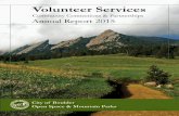 2015 Volunteer Services Annual Report
