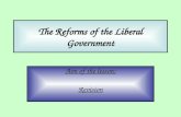Liberal Reforms Revision 1890 - 1918