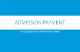 Learner Admission Payment Guide