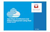 OpenStack Architecture and Pattern Deployment using Heat