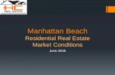 June 2016 Manhattan Beach Real Estate Market Trends Update