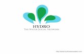 Hydro, the Water Social Network. Presentation.
