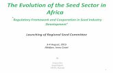 EVOLUTION OF THE SEED SECTOR IN AFRICA