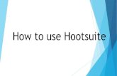 How to use Hootsuite to post in multiple Social Networks