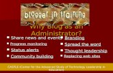 Why Blog As An Administrator For Blog