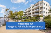 Guests love our kangaroo point holiday apartments!