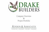 R&A - Drake Builders - Company Overview & Project Portfolio