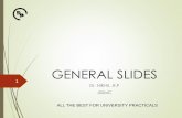 General slides