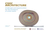Civic architecture: challenges and opportunities for the avoidance of urban waste