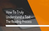 How to Truly Understand a Text - The Reading Process