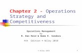 Operational strategy